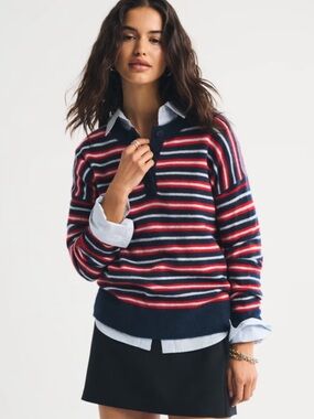 NWOT Abercrombie Henley Sweater
